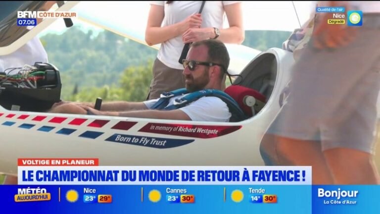 Le championnat du monde de voltige en planeur est de retour à Fayence