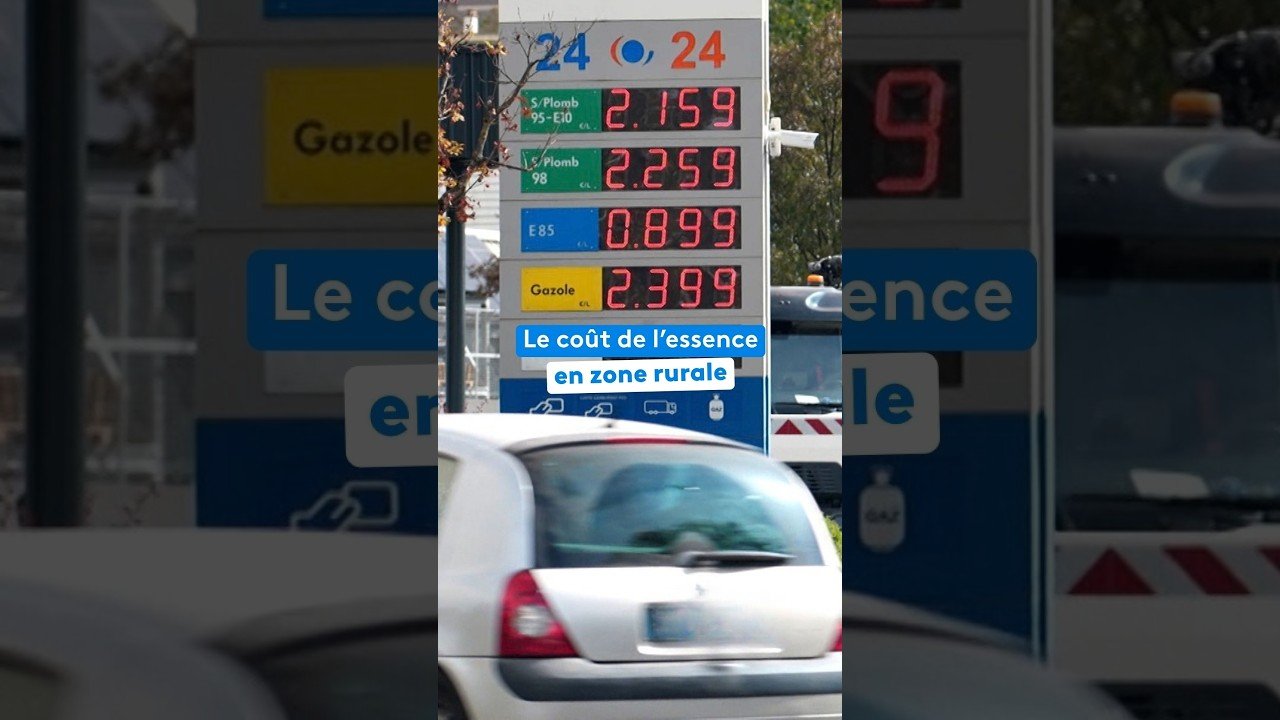 Le coût de l&rsquo;essence en zone rurale