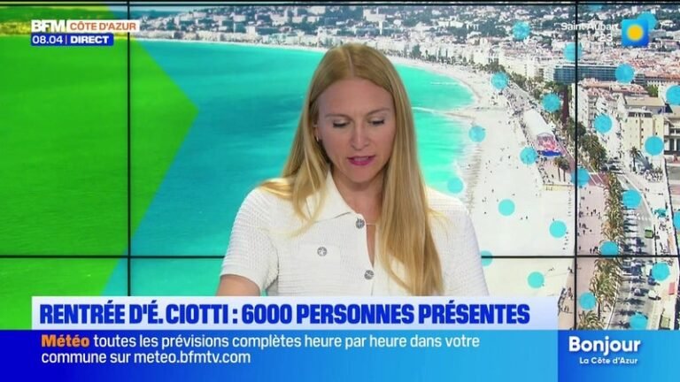 Le journal de 8h du lundi 7 septembre 2026