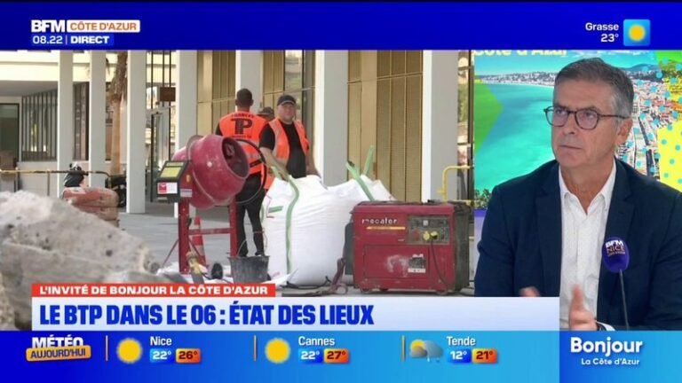 Le président de la Fédération du BTP 06 se dit « déçu » d&rsquo;Eric Ciotti