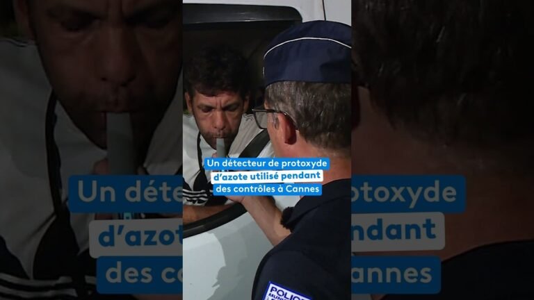 Le protoxyde d’azote contrôlé à Cannes