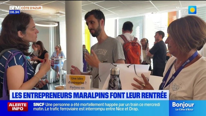 Les entrepreneurs maralpins font leur rentrée