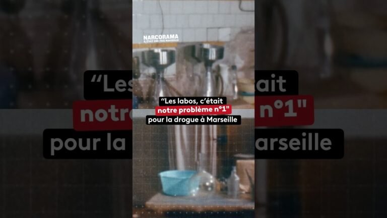 « Les labos étaient notre problème n°1 » pour la drogue à Marseille