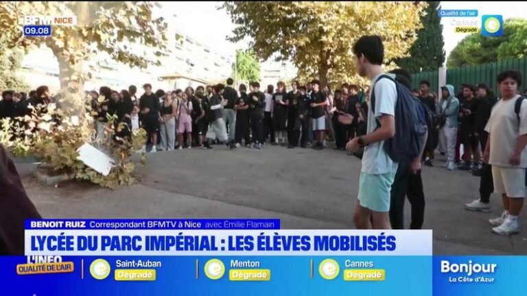 Les lycées maralpins de nouveau bloqués ce mardi matin