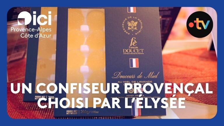 Les pâtes de fruits et le miel de ce confiseur provençal choisis par la présidence de la République