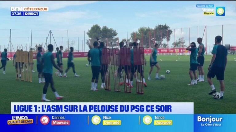 Ligue 1 : L&rsquo;AS Monaco sur la pelouse du Paris SG ce soir