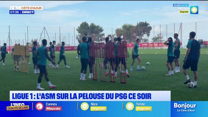 Ligue 1 : L&rsquo;AS Monaco sur la pelouse du Paris SG ce soir