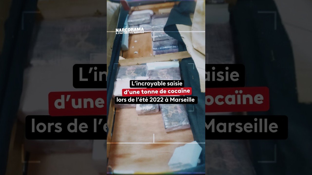 L&rsquo;incroyable saisie d&rsquo;une tonne de cocaïne lors de l&rsquo;été 2022 à Marseille