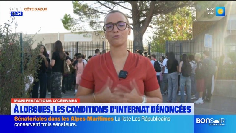 Lorgues : les conditions d&rsquo;internat dénoncées lors de la mobilisation lycéenne