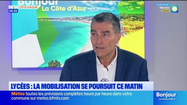 Lycées bloqués : « Il ferait mieux d’être en cours à apprendre », réagit Éric Pauget