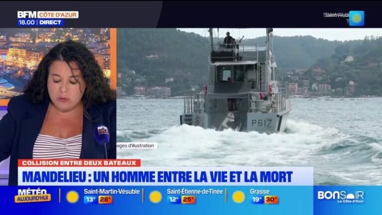 Mandelieu : collision entre deux bateaux, un homme entre la vie et la mort