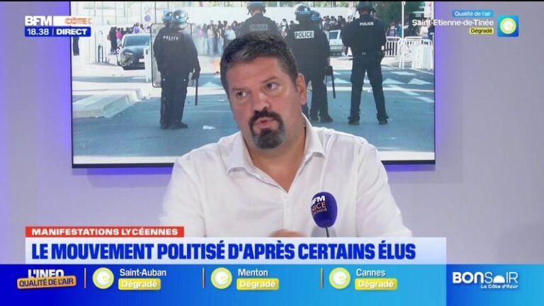 Manifestations lycéennes : un mouvement « politisé », selon certains élus