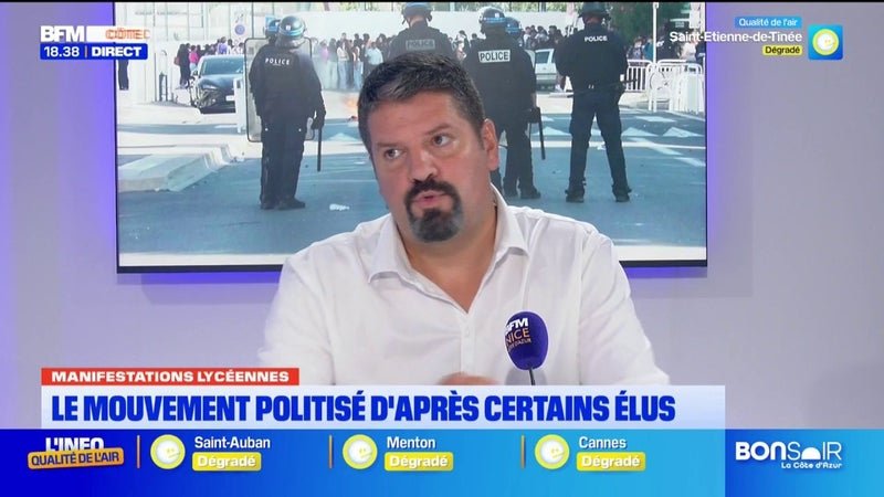 Manifestations lycéennes : un mouvement « politisé », selon certains élus