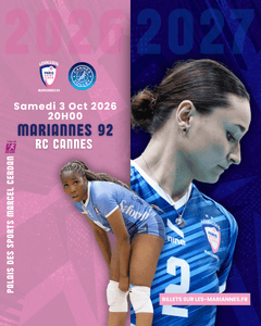 Mariannes 92 vs RC Cannes – Palais des Sports Marcel Cerdan – Levallois, 92300 – Sortir à Levallois