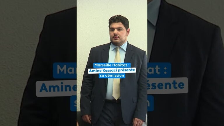 Marseille Habitat : Amine Kessaci présente sa démission