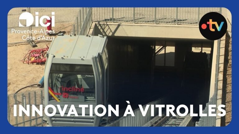 Mise en service du funiculaire entre la gare de Vitrolles et l’aéroport Marseille Provence