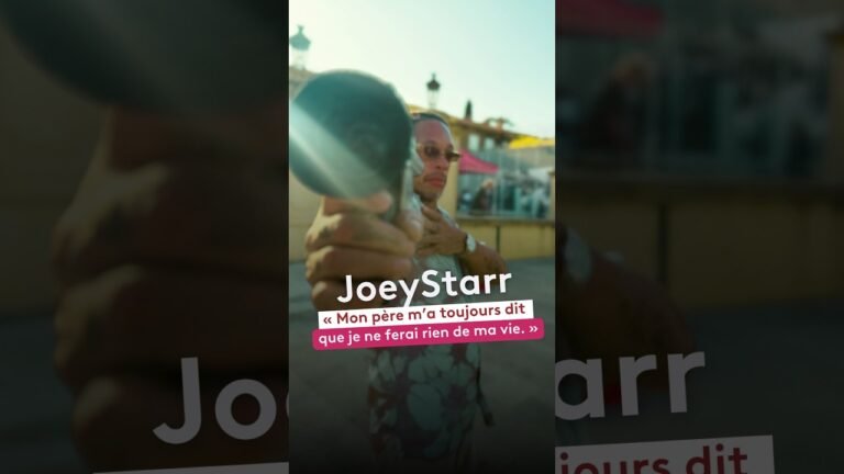 « Mon père m’a toujours dit que je ne ferai rien de ma vie. »Des mots qui ont marqué JoeyStarr…
