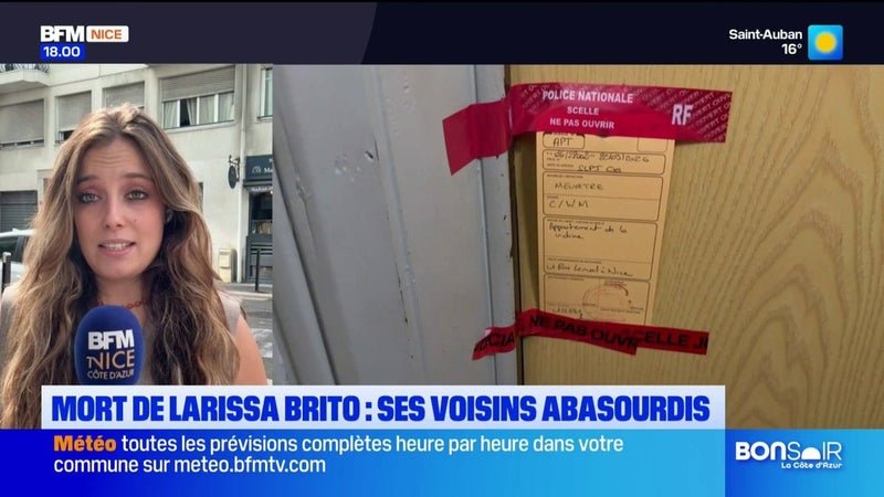 Mort de Larissa Brito : ses voisins abasourdis
