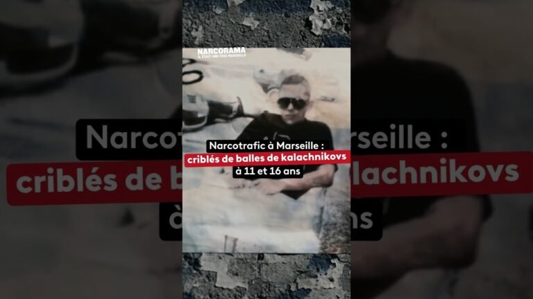 Narcotrafic à Marseille : criblés de balles de kalachnikovsà 11 et 16 ans
