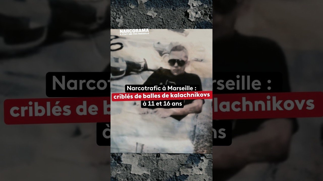 Narcotrafic à Marseille : criblés de balles de kalachnikovsà 11 et 16 ans