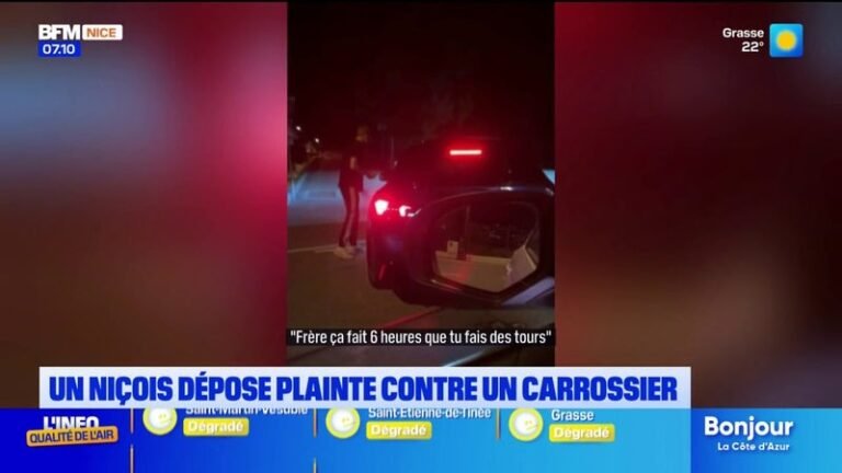 Nice : il retrouve le fils de son carrossier au volant de sa voiture, sans permis