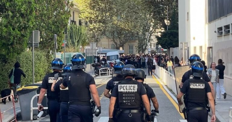 Nouvelle journée de mobilisation des lycéens à Cannes et à Nice