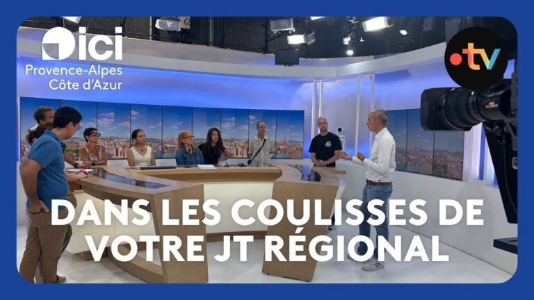On vous emmène en immersion dans les coulisses de votre JT régional !