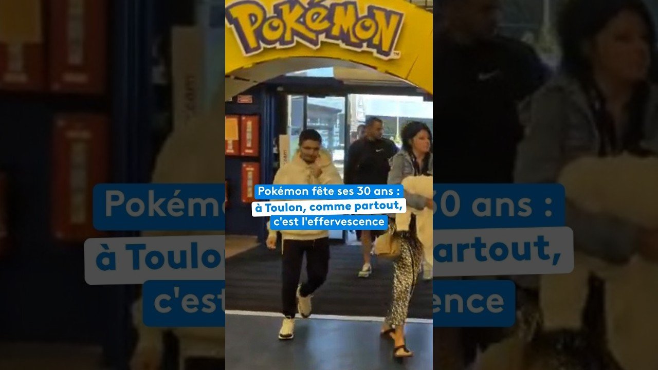 Pokémon fête ses 30 ans : à Toulon, comme partout, c&rsquo;est l&rsquo;effervescence