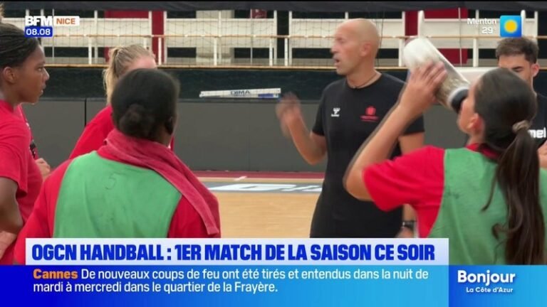 Premier match de la saison pour les joueuses de l&rsquo;OGC Nice handball ce jeudi soir