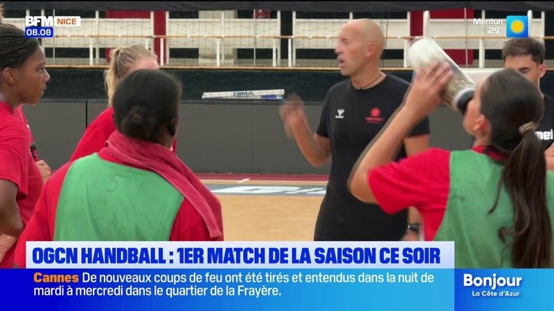 Premier match de la saison pour les joueuses de l&rsquo;OGC Nice handball ce jeudi soir