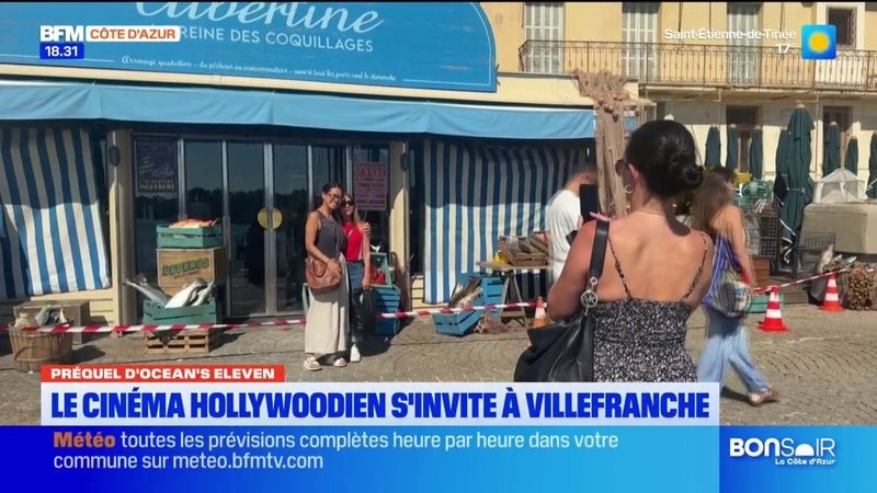 Préquel d’« Ocean’s Eleven » : le cinéma hollywoodien s’invite à Villefranche-sur-Mer