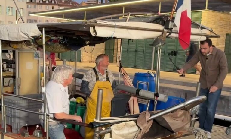 Prix des carburants : pourquoi les pêcheurs ne décolèrent pas ? LCI sur le Vieux-Port de Cannes