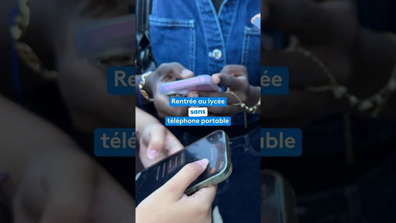 Rentrée au lycée sans téléphone portable