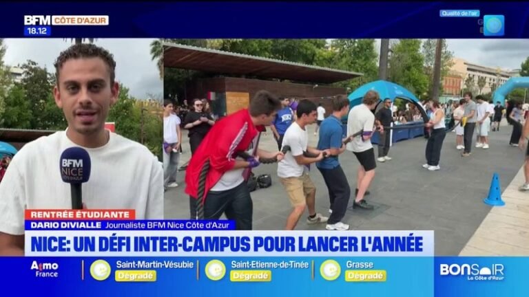 Rentrée étudiante – Nice, un défi inter-campus pour lancer l’année