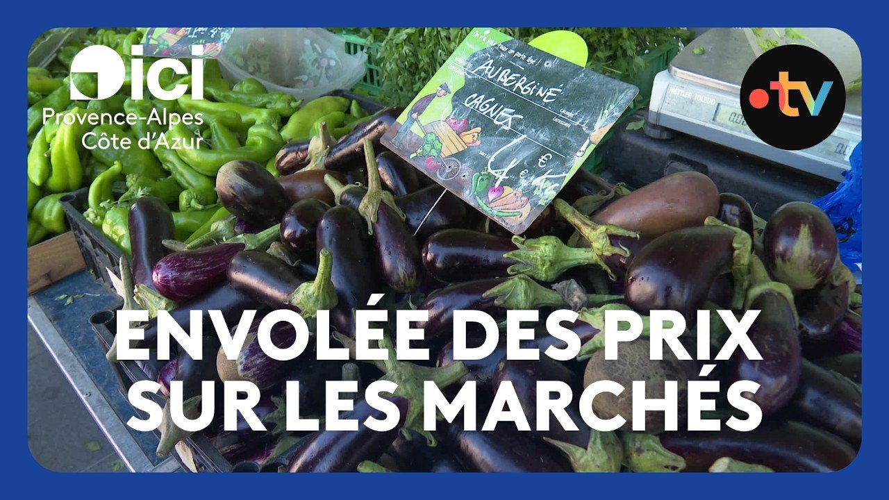 Sécheresse dans les Alpes-Maritimes : les prix flambent sur les marchés de Nice