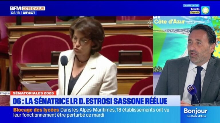 Sénatoriales : Ladislas Polski salue le travail de la sénatrice réélue Dominique Estrosi-Sassone