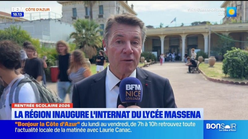 Sur l’internat du lycée Masséna, à Nice, en mauvais état : « Les travaux avancent très rapidement »