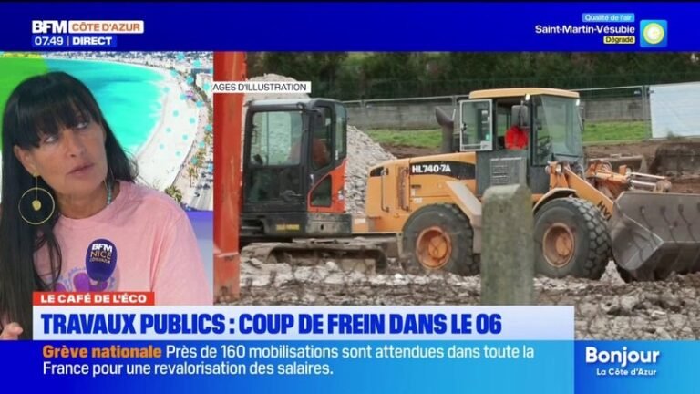 Travaux publics : les entreprises azuréennes face au ralentissement