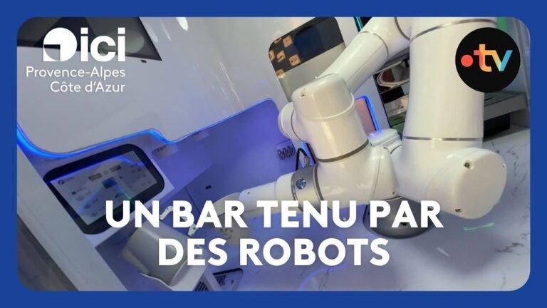 Un bar IA géré par des robots a ouvert à Avignon