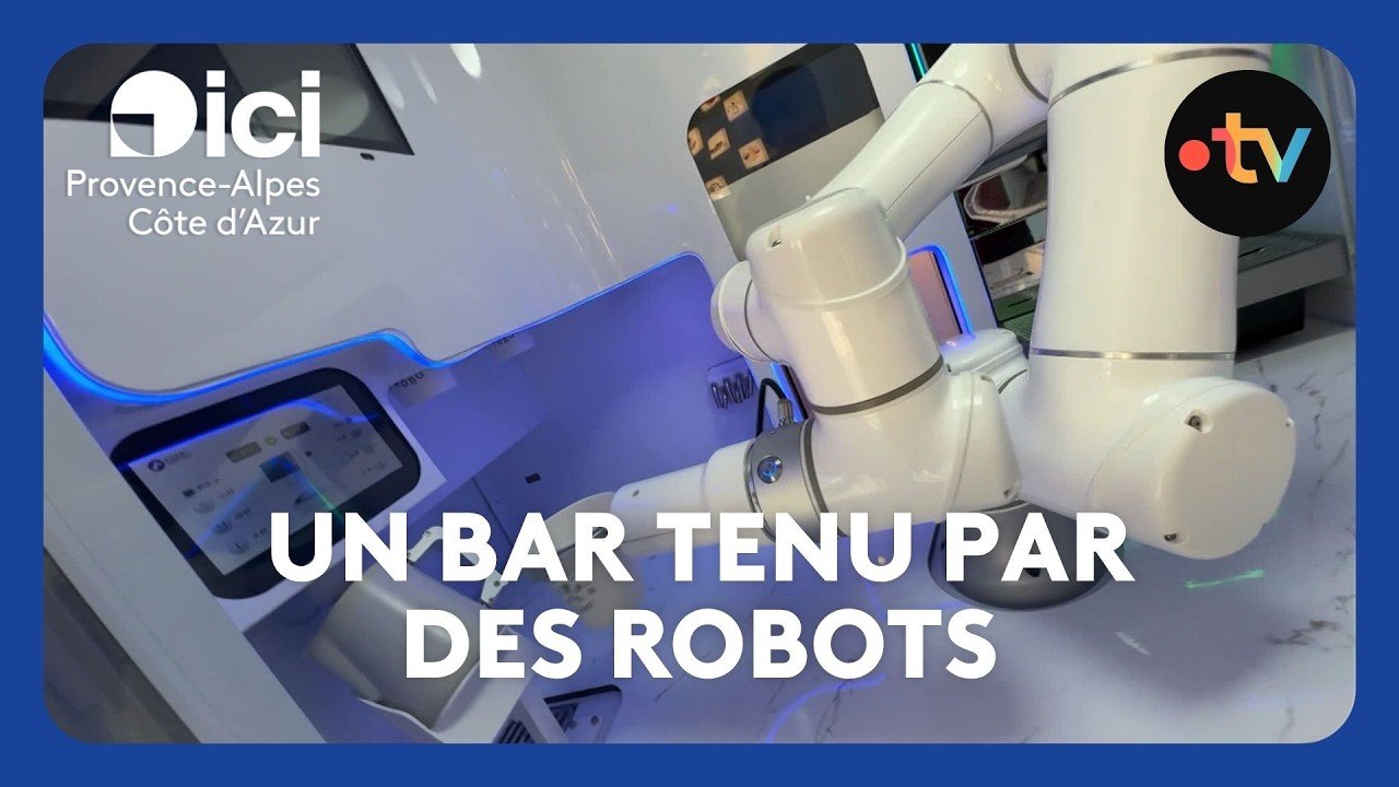 Un bar IA géré par des robots a ouvert à Avignon