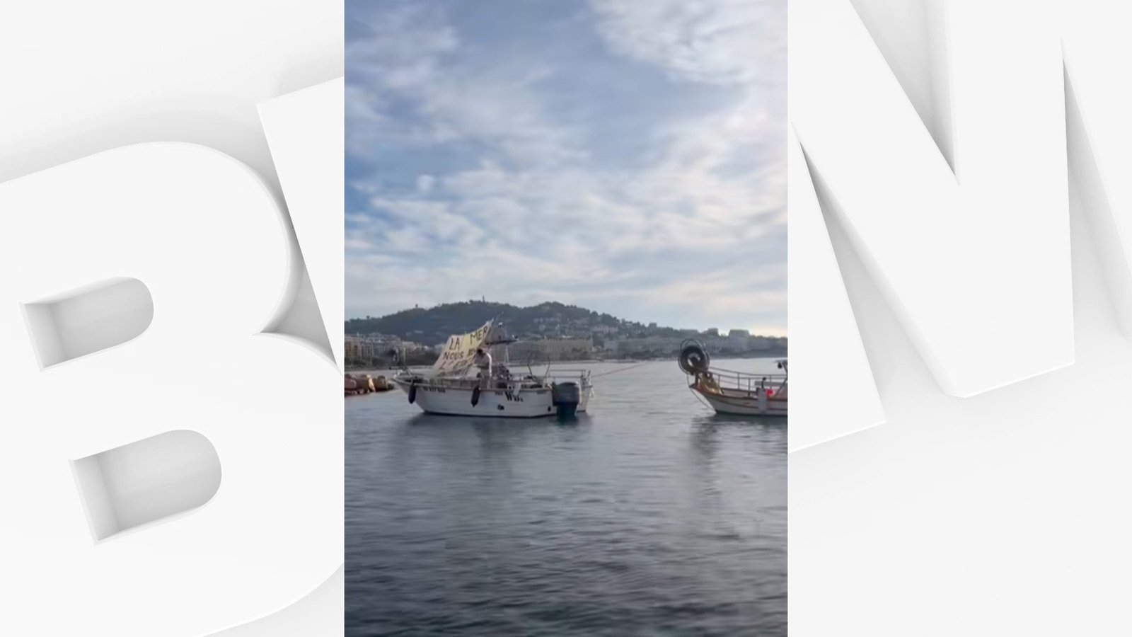 Un blocage de pêcheurs en cours au port de Cannes