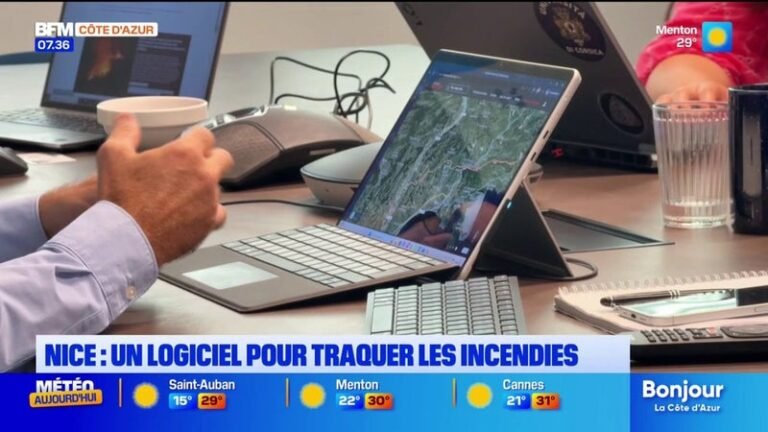 Un logiciel a été développé à Nice pour traquer les incendies