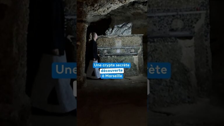 Une crypte secrète découverte à Marseille