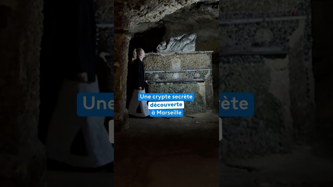Une crypte secrète découverte à Marseille