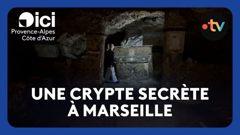 Une magnifique crypte cachée à Marseille !
