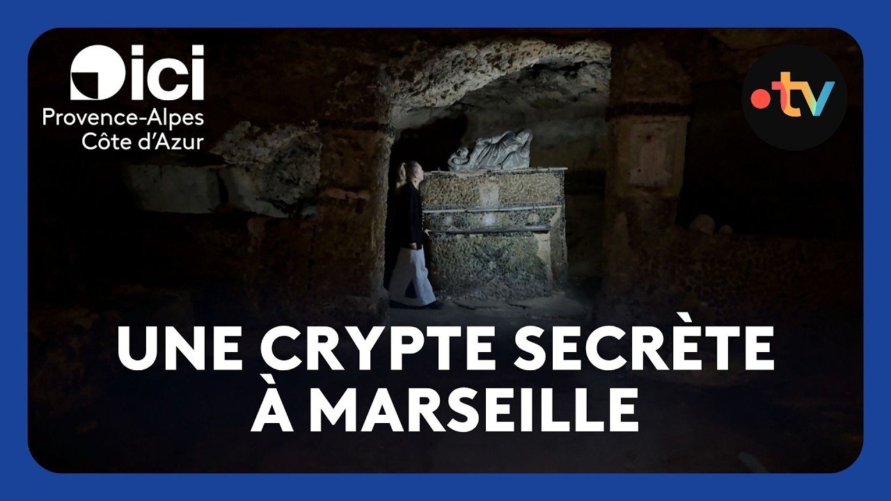 Une magnifique crypte cachée à Marseille !