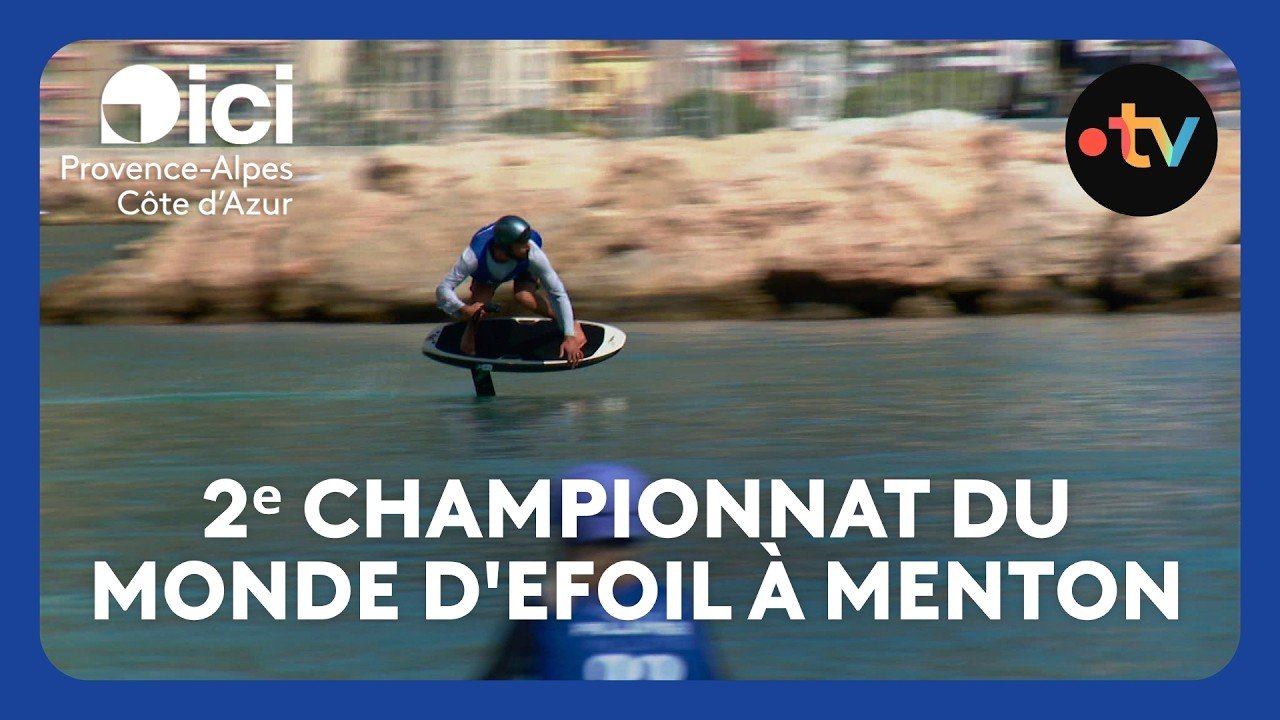 Une première en France : Menton accueille le championnat du monde d&rsquo;eFoil et ses meilleurs riders