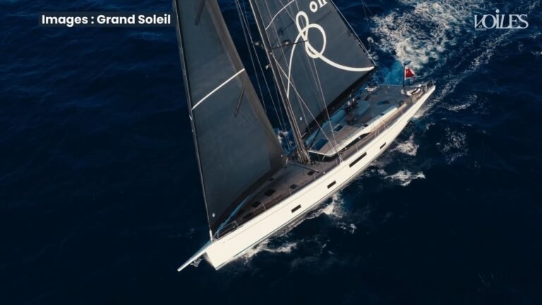 VIDÉO. Comment conçoit-on l&rsquo;intérieur d&rsquo;un voilier de 24 mètres ? Visite du Grand Soleil 80LC à Cannes