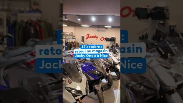 17 octobre : retour au magasin Jacky Onda à Nice