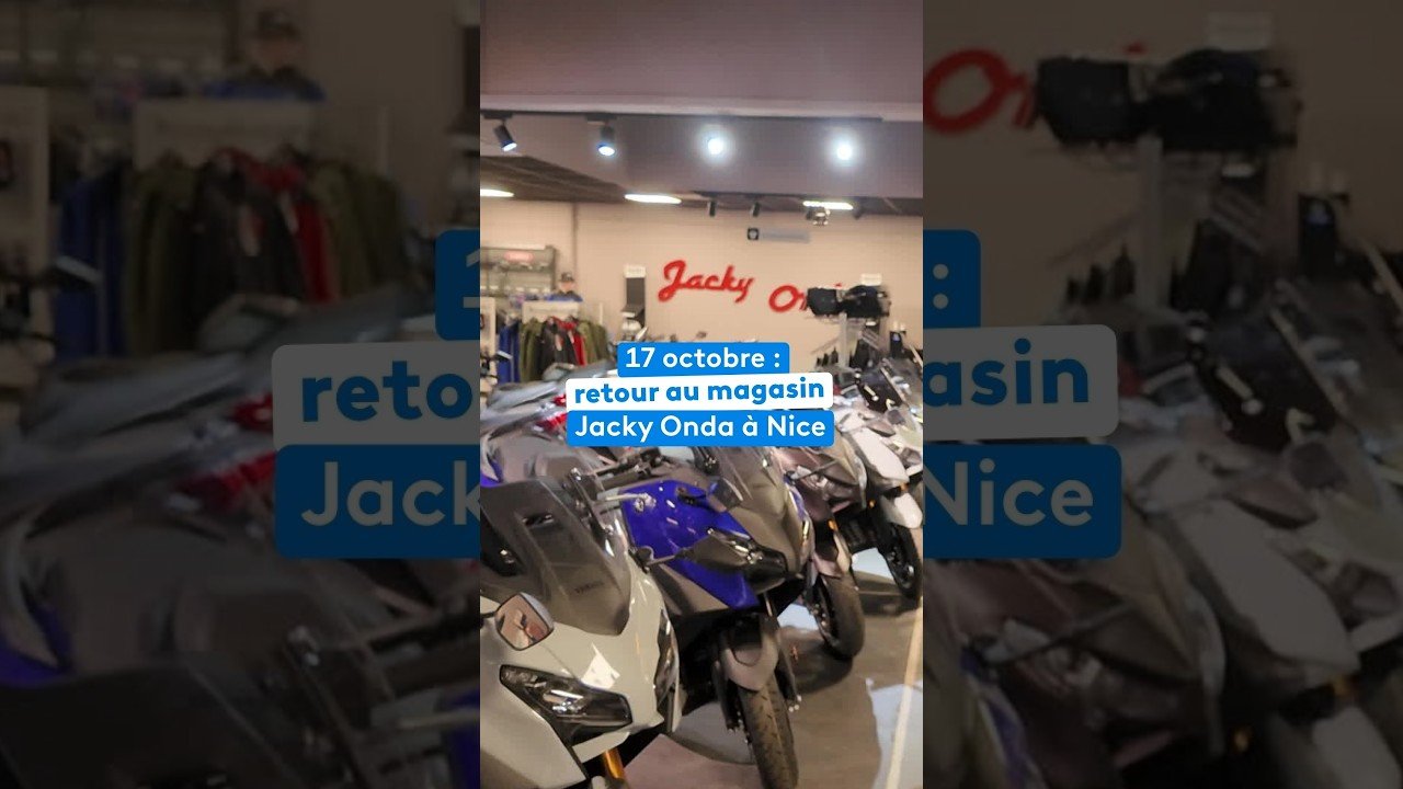 17 octobre : retour au magasin Jacky Onda à Nice